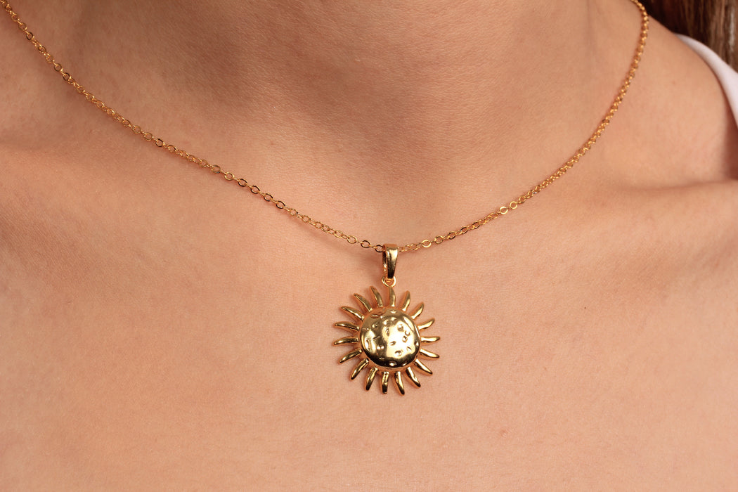 Collana a forma di cuore in oro lucido 24k da 17'', collana a forma di cuore in smalto rosso,