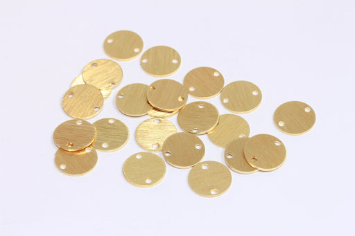 Brass Round Charms