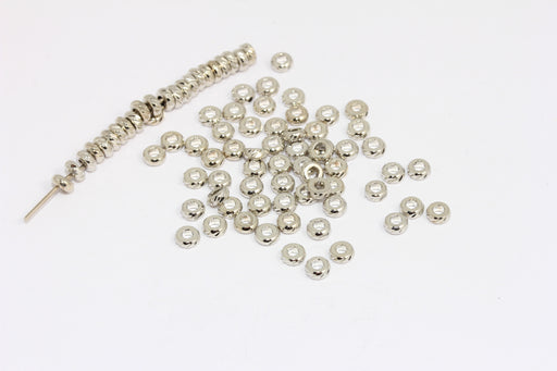 Flat Disc Beads, Wheel Beads