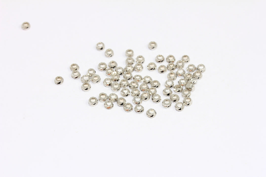 Flat Disc Beads, Wheel Beads