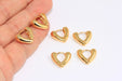 Heart Earrings, Lever Back Earrings