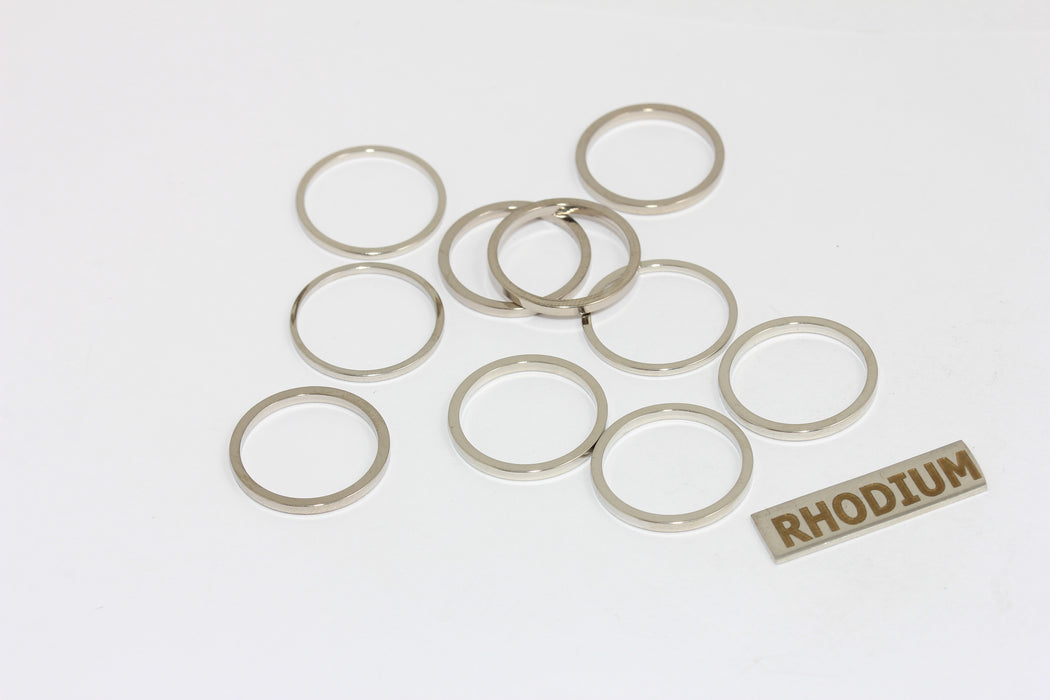 16 mm Gümüş Kapalı Halka, Konnektörler, Daire Konnektör, BRT495