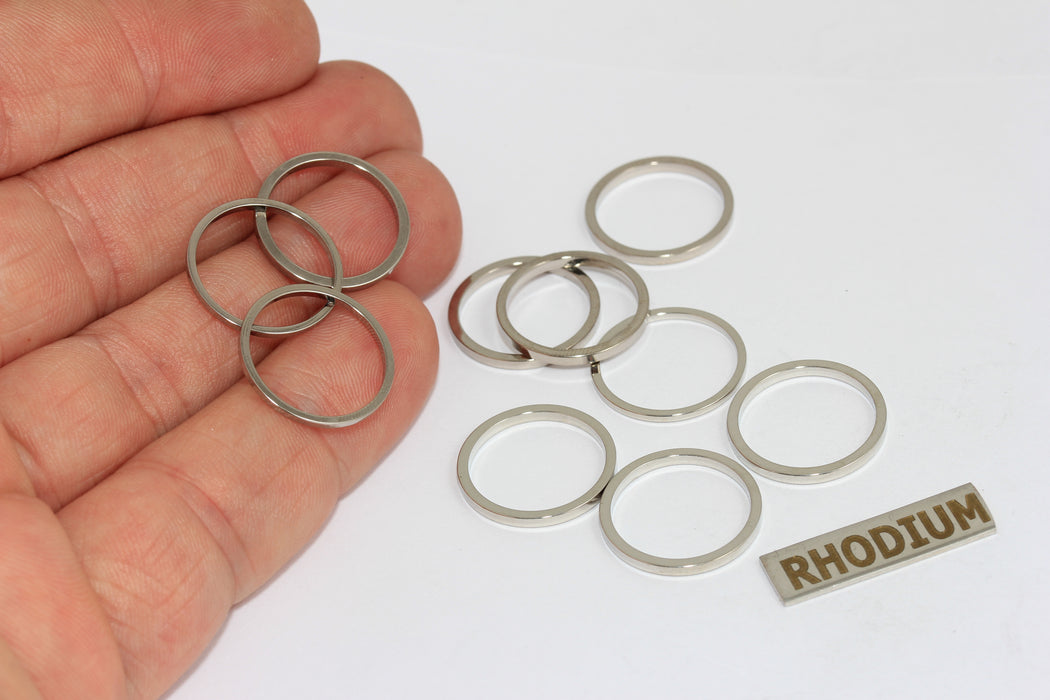 16 mm Gümüş Kapalı Halka, Konnektörler, Daire Konnektör, BRT495