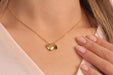 Gold Necklace With Heart Charm
