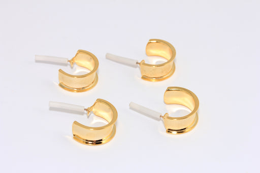 Channel Earrings, Hoop Earrings, Earring Settings