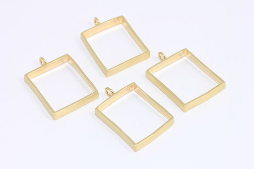 Brass Frame Charms