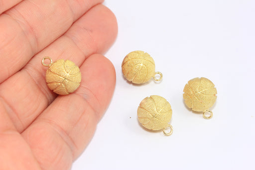 Basketball  Beads, Drop Ball Beads, Basketball Charms