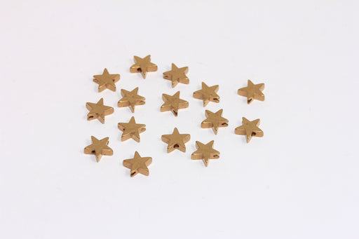 Brass Star Beads