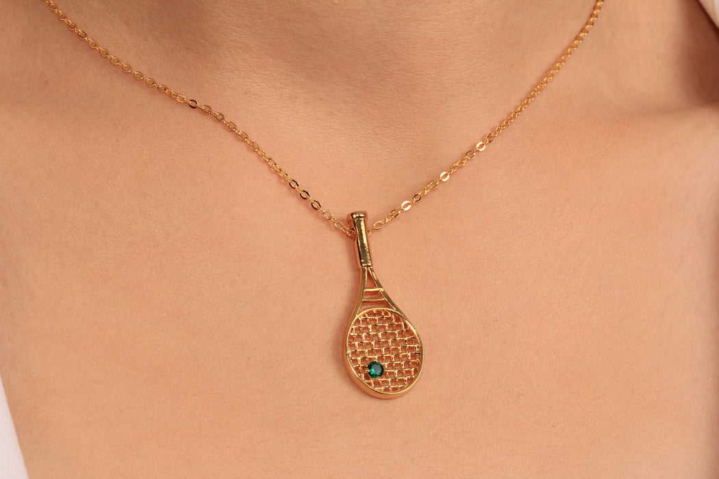 17'' 24 Ayar Parlak Altın Kalp Kolye, Kırmızı Mineli Kalp Kolye,