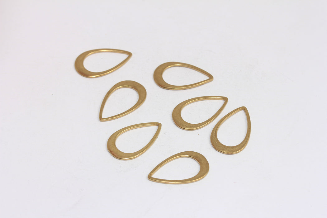 Brass Teardrop Pendant