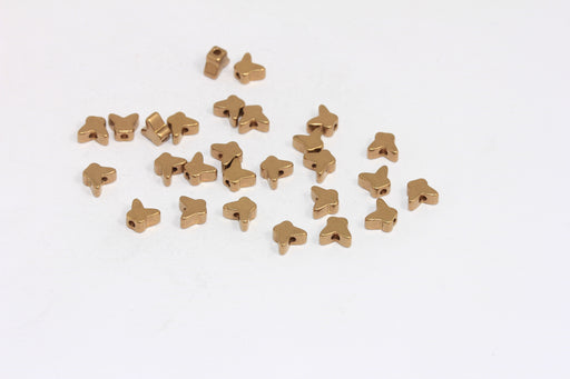 Brass Butterfly Beads
