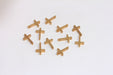 Brass Solid Cross Pendant