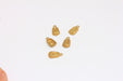 Brass Foot Charms