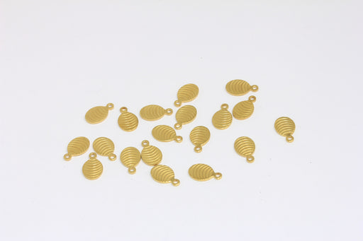 Brass Drop Charms