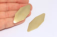 Brass Marquise Charms