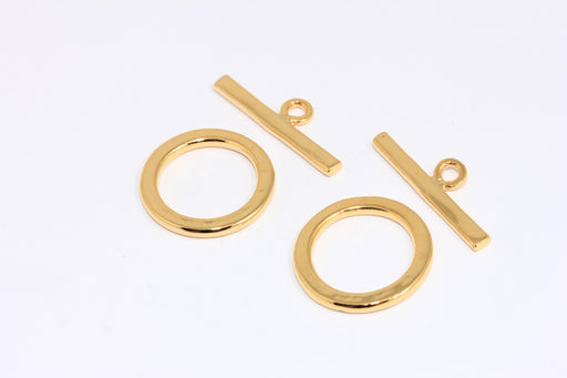 Shiny Gold Toggle Clasp