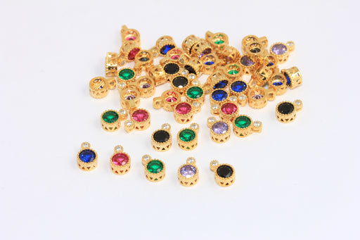 Shiny Gold Drop Beads