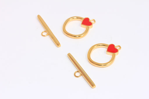 Shiny Gold Toggle Clasp