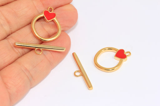Shiny Gold Toggle Clasp