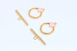 Shiny Gold Toggle Clasp