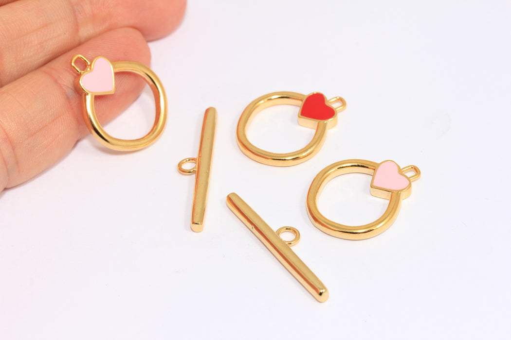 Shiny Gold Toggle Clasp