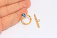 Shiny Gold Toggle Clasp