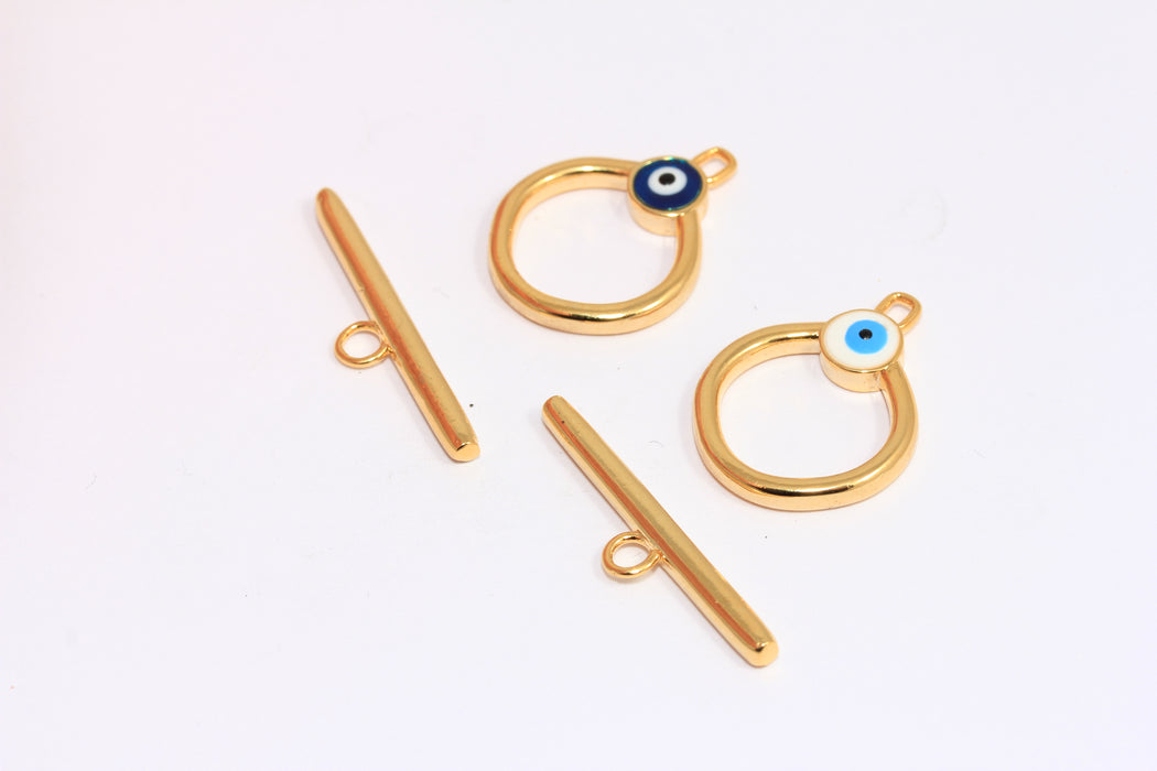 Shiny Gold Toggle Clasp