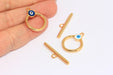 Shiny Gold Toggle Clasp