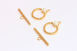 Shiny Gold Toggle Clasp