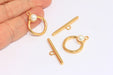 Shiny Gold Toggle Clasp