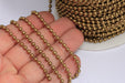 Raw Brass Ball Chain