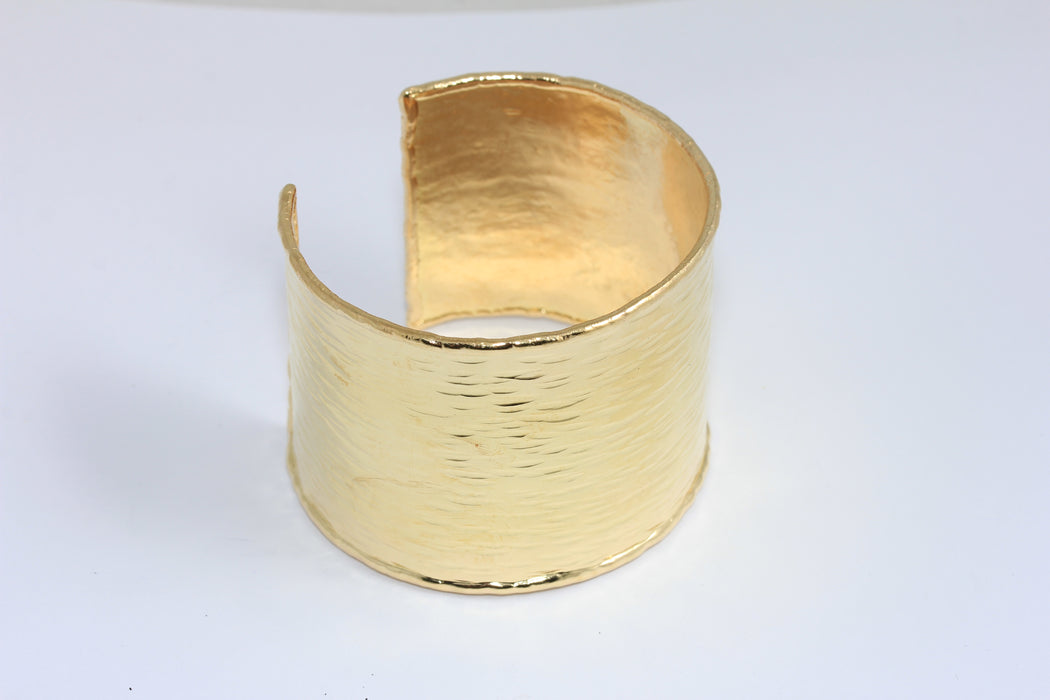 45x160mm Raw Brass Cuff Bracelet, Hammered Bangle Bracelet, Cuff Bracelet, Wide Handmade Bracelet, Raw Brass Findings, TVF9