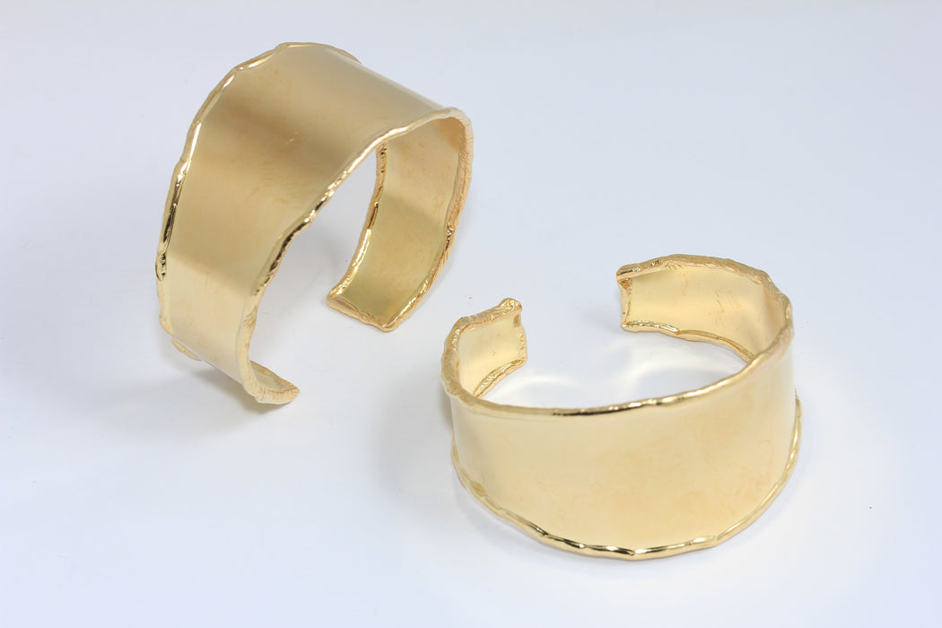30mm Raw Brass Cuff Bracelets, Handmade Brass Bracelet Cuff, TVF31