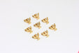 Brass Psi Letter