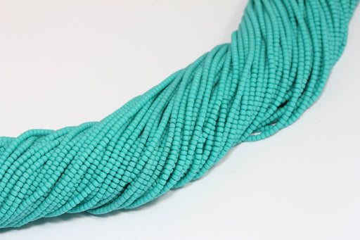 Mini Afghan Beads, Turquoise Beaded Starnd