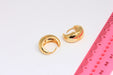 Ball Earrings, Wide Ear Cuff Earrings
