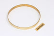 Brass Flat Bracelet