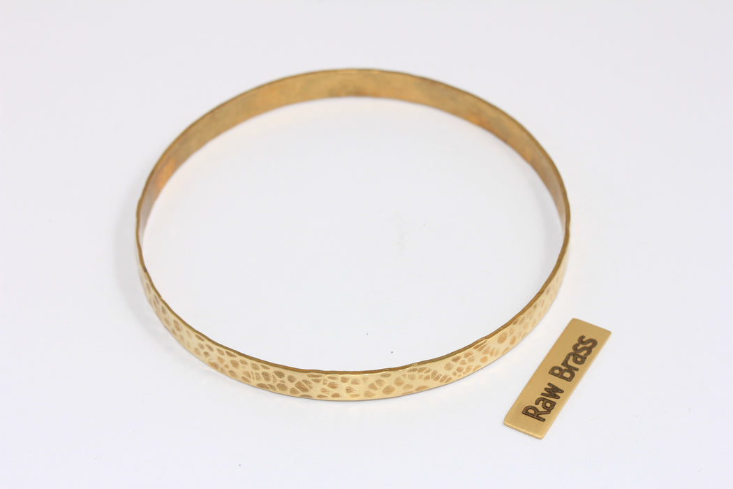 Brass Flat Bracelet