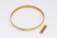 Brass Flat Bracelet