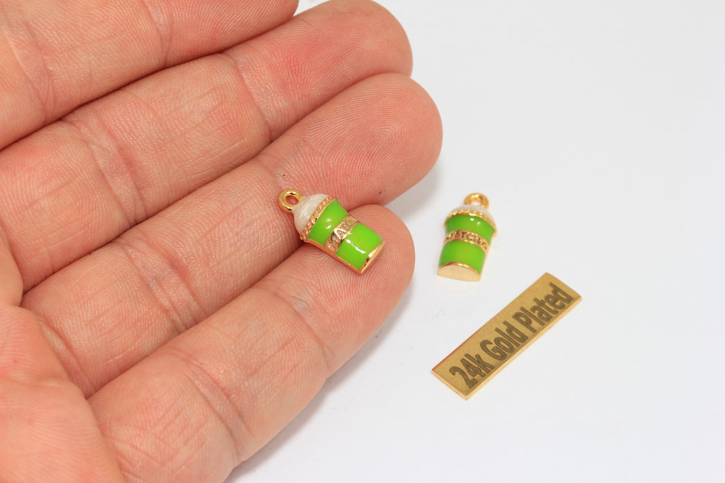 7x11 mm Gül Altın Takılar, Mikro Döşeme Martini CZ Takı ZRCN628