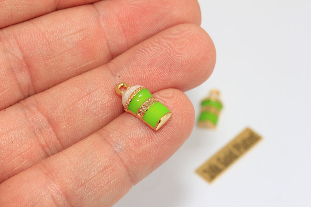 7x11 mm Gül Altın Takılar, Mikro Döşeme Martini CZ Takı ZRCN628