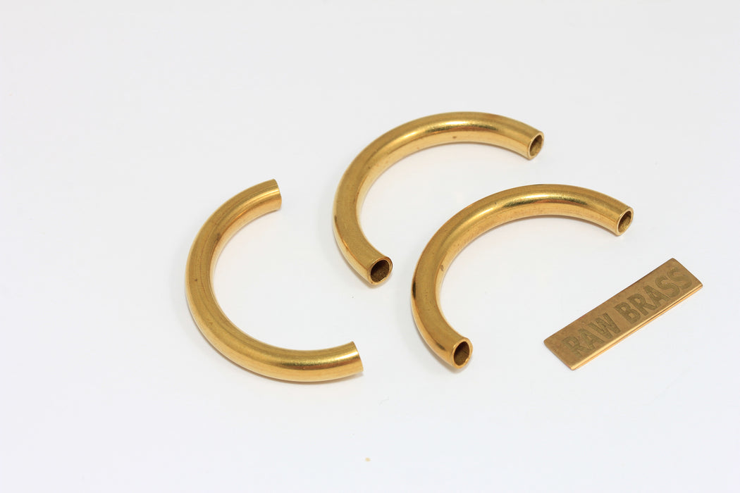 4,5x39mm Ham Pirinç Kavisli Borular, Ham Pirinç Borular, Kavisli EYM45