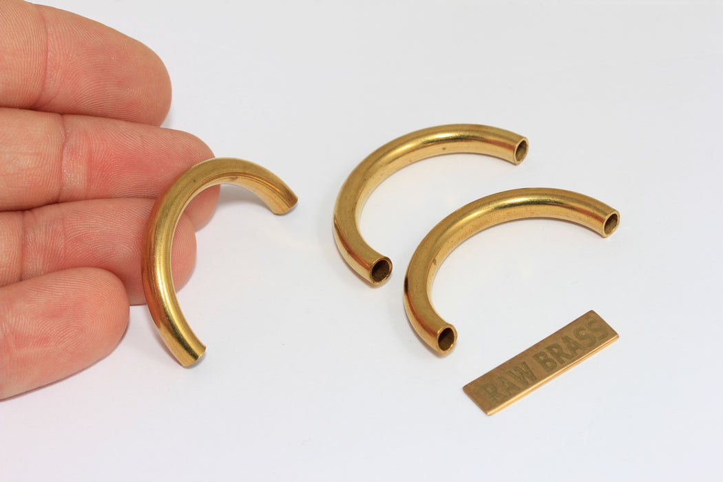 4,5x39mm Ham Pirinç Kavisli Borular, Ham Pirinç Borular, Kavisli EYM45