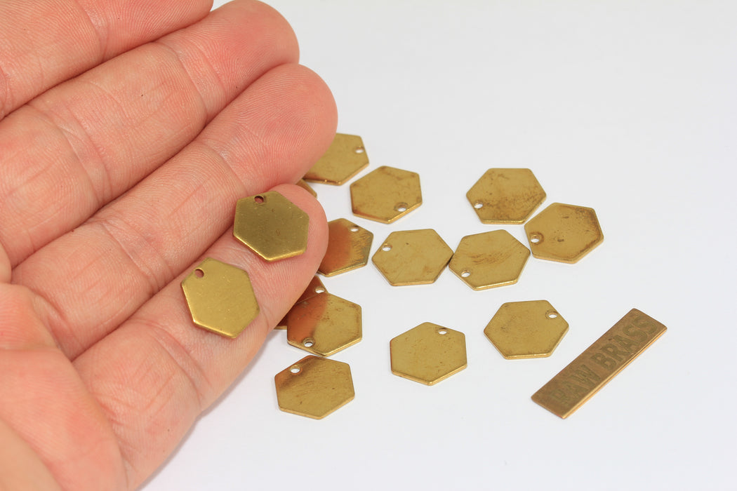 12 mm Ham Pirinç Altıgen, Damgalama Boşluğu, Altıgen, ALS47