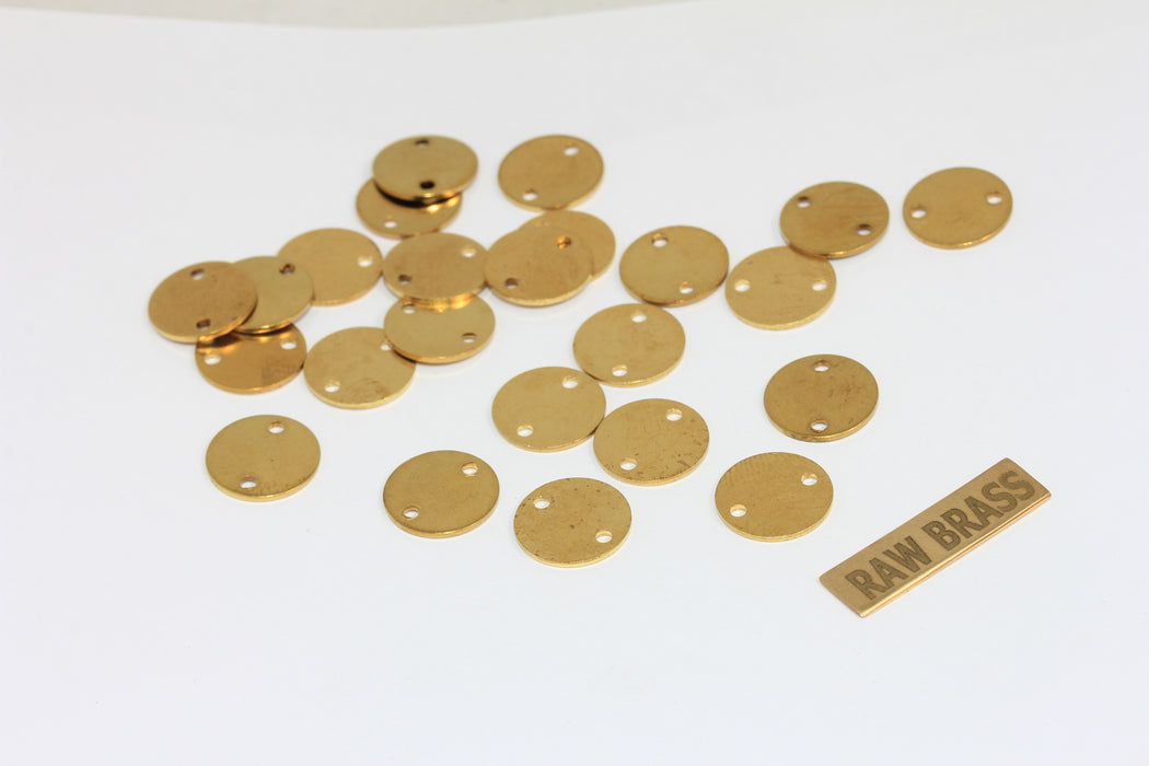 Disco in ottone grezzo da 12 mm, monete, disco stampato, componenti, ottone ALS8