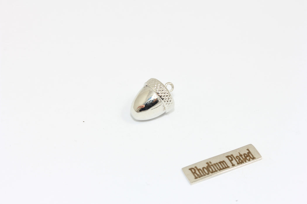 14x18mm 24 Ayar Parlak Altın Yapraklı Tılsımlar, Yaprak Kolye, Yaprak Madalyon, XP440