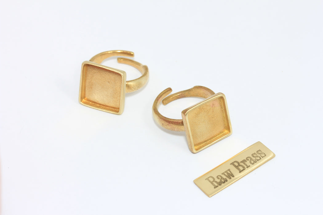 16 mm Ham Pirinç Tel Halkaları, Kapalı Halkalar, Madeni Para Halkası, CHK94-8