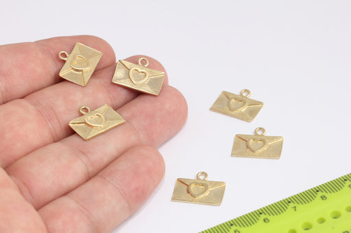 Brass Heart Envelope