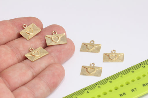 Brass Heart Envelope