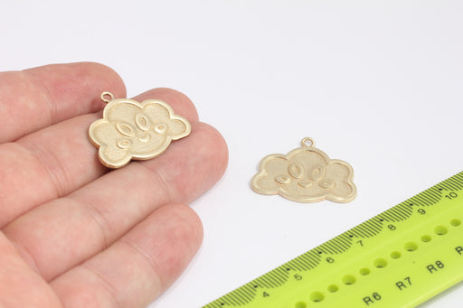 Brass Cloud Pendant